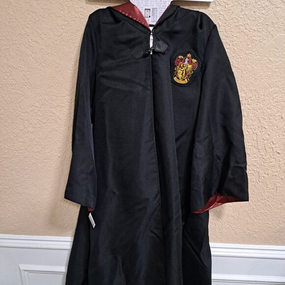 DisguiseHarry Potter Hogwarts Halloween One Size Costume Robe - Black - Picture 6 of 7
